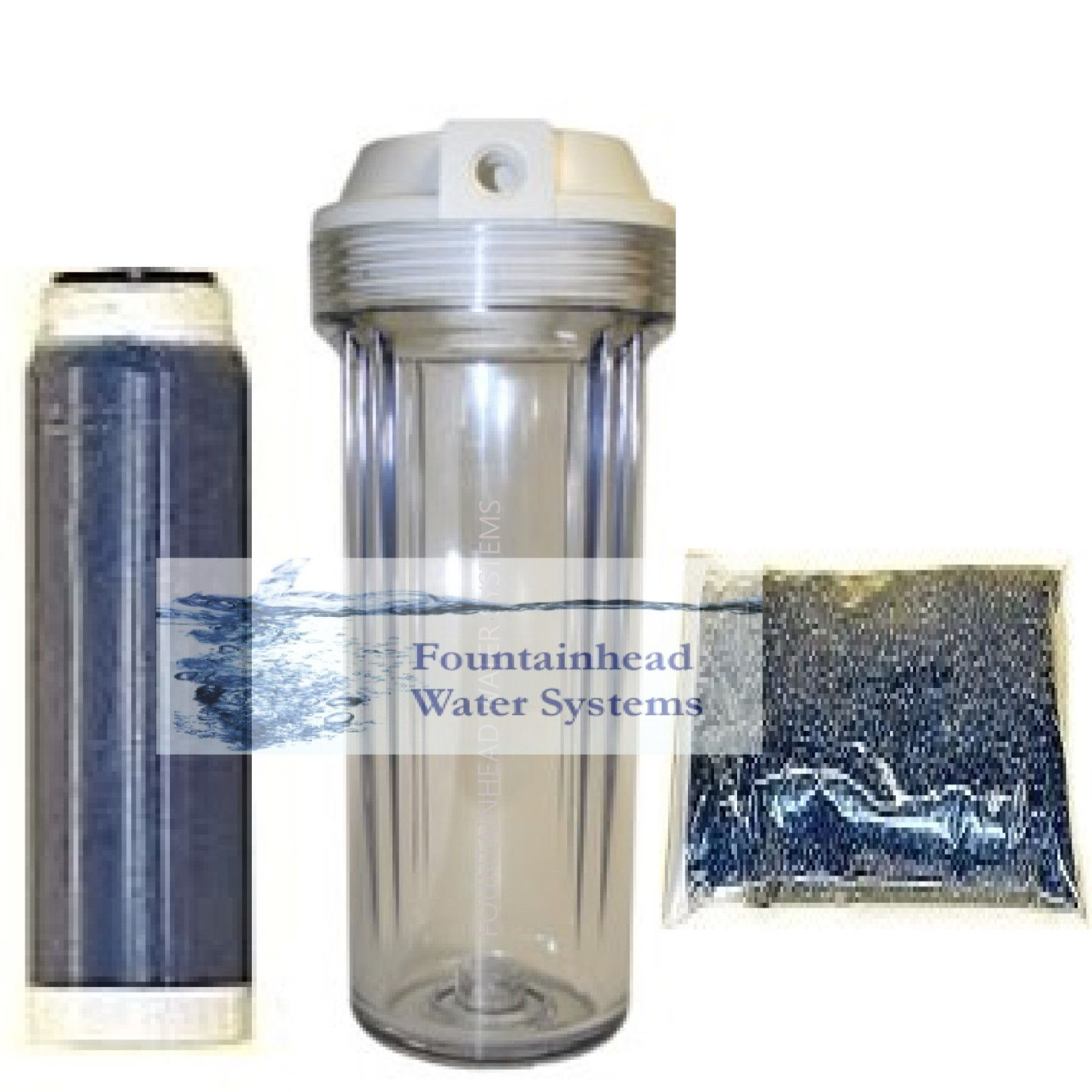 single canister di filter and media